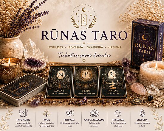 Taro Kārtis, Rūnas un Orākuli