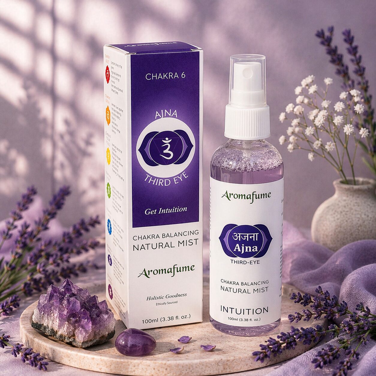 Ajna čakras aromātiskais aerosols  – Aromafume