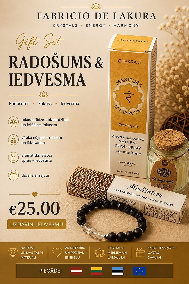 🎁 Dāvanu komplekts „Radošums & Iedvesma”