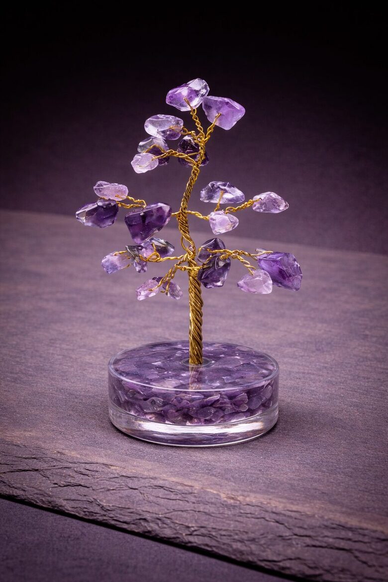 Gemstone tree amethyst