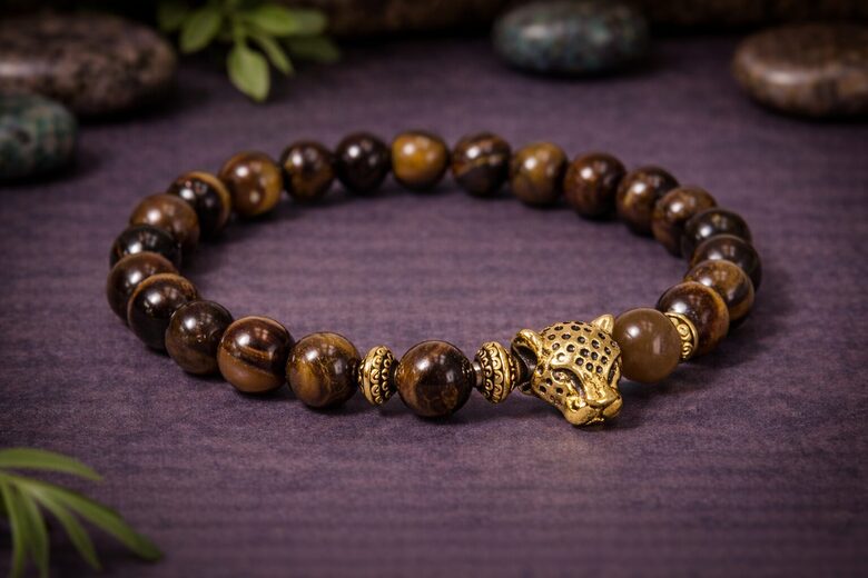Gold Tiger / Tiger Eye - Gemstone Bracelet