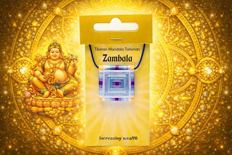 Tibetan Mandala Amulet “Increasing Wealth” – Zambala