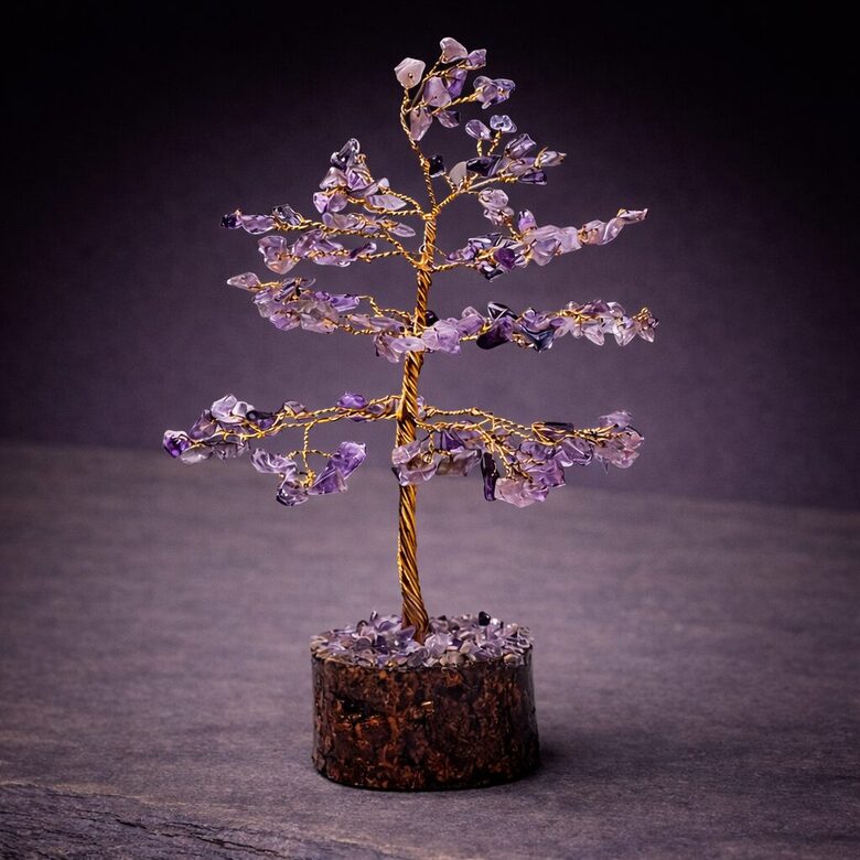 Gemstone tree amethyst