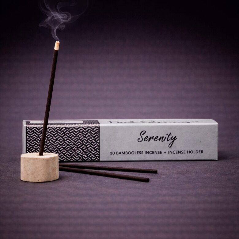 Herbal incense bambooless with holder Serenity