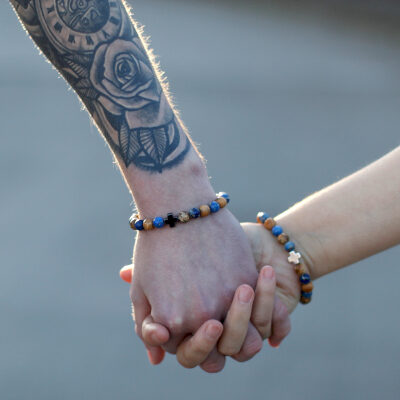 Gemstones Friendship Bracelets - Support - Sodalite & Picture Stone