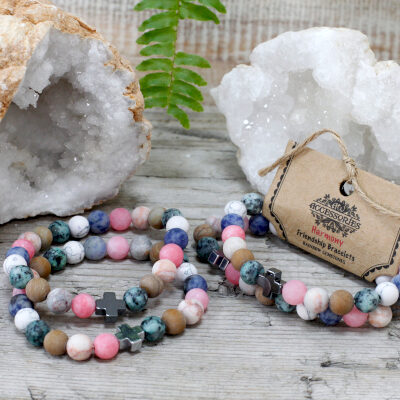 Gemstones Friendship Bracelets - Harmony - Rainbow Gemstones
