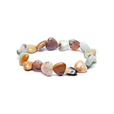 Elastīgā aproce ar amazonīta sirsniņām