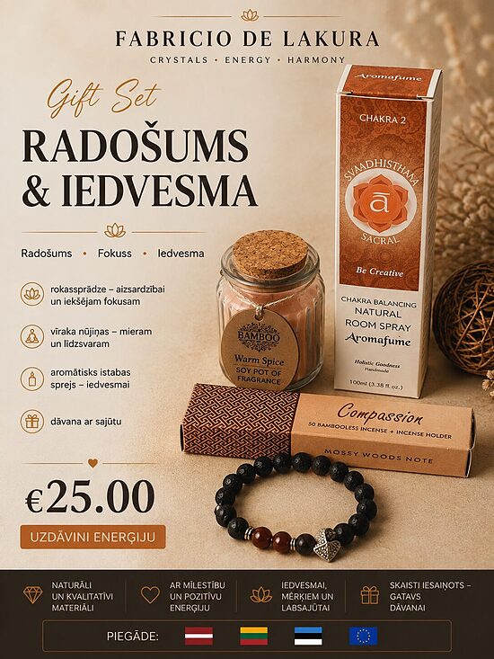 🎁 Dāvanu komplekts „Radošums & Iedvesma”