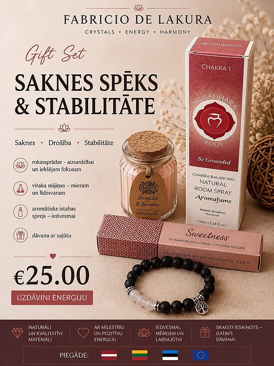 🎁 Dāvanu komplekts „Saknes, Spēks & Stabilitāte”