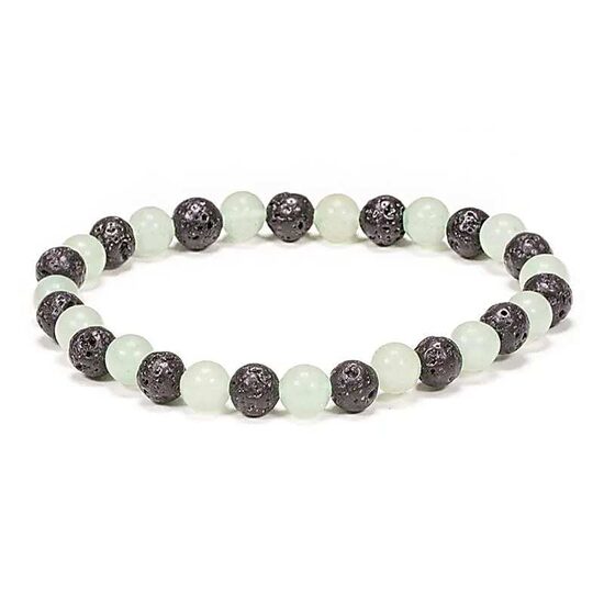 Rokassprādze no lavas un aventurīna