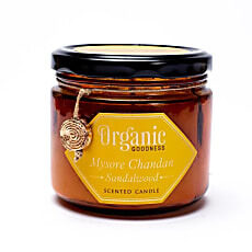 Organiskā Goodness svece no sojas vaska – Sandalkoka