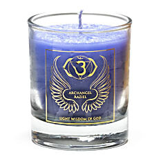Aromātiskā votīva svece – Erceņģelis Raziels, 6. čakra