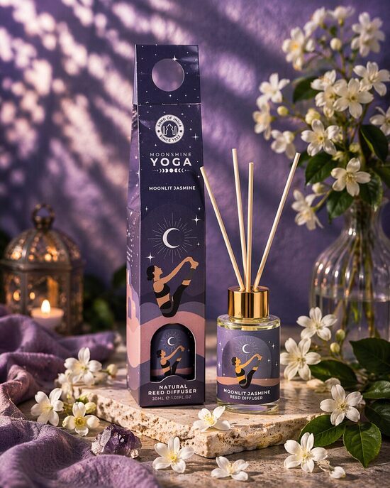 Moonlit Jasmine aromātiskais difuzors – Moonshine Yoga (30 ml)