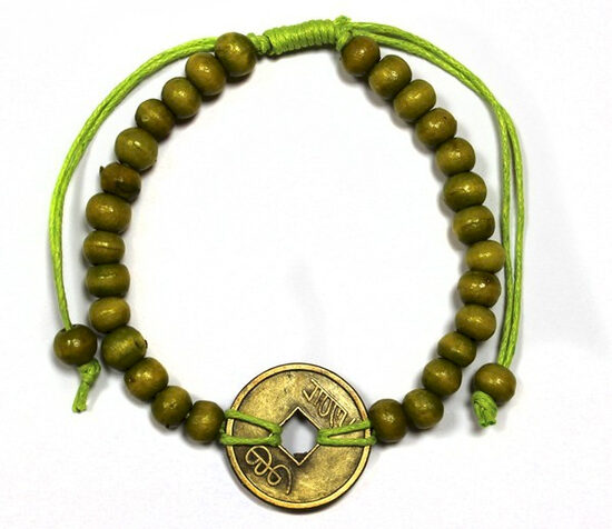 Good Luck Feng-Shui Bracelets - Lime
