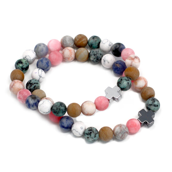 Gemstones Friendship Bracelets - Harmony - Rainbow Gemstones